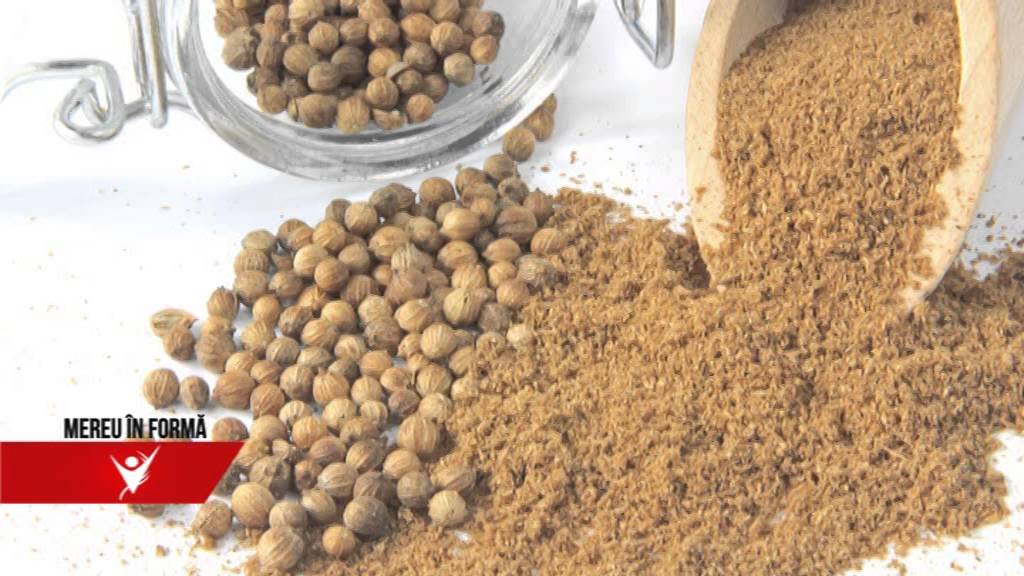 MEREU IN FORMA - Beneficiile consumului de  coriandru