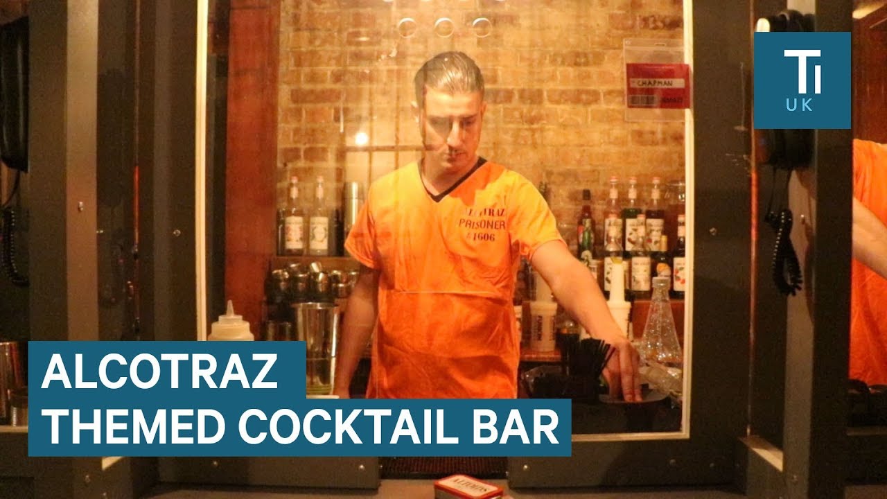 We tried London's controversial prison-themed cocktail bar