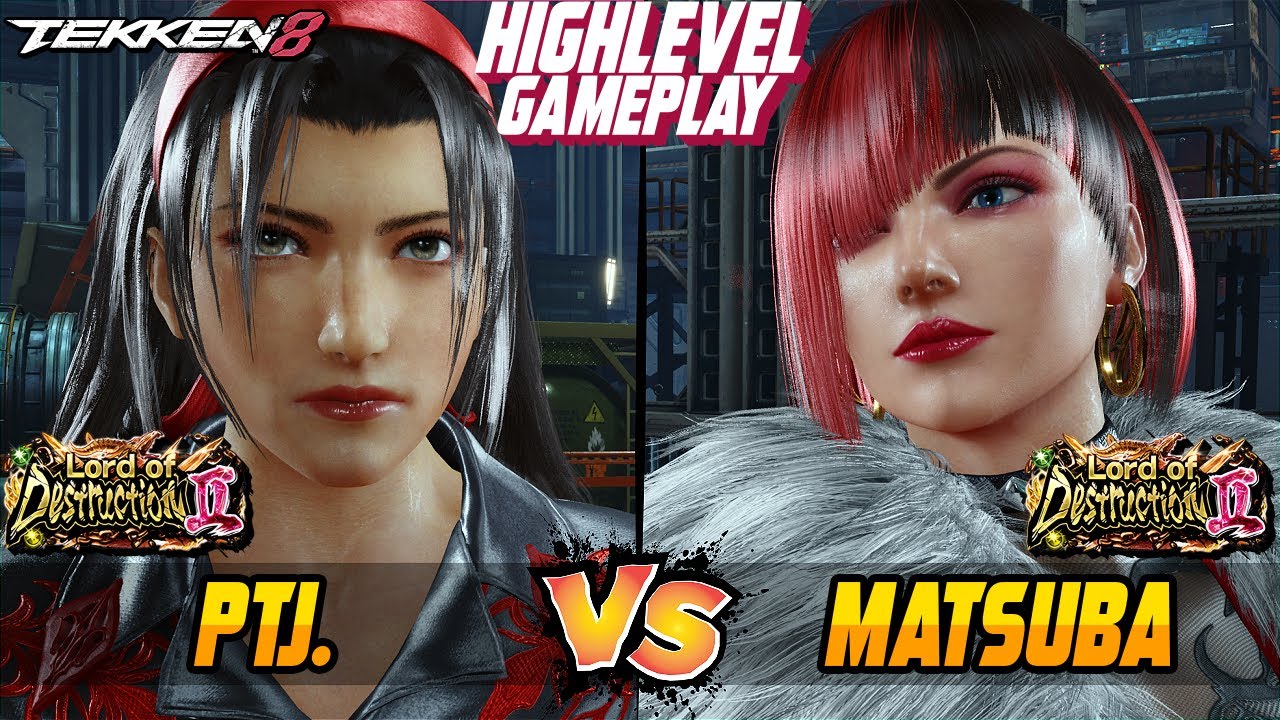 Tekken 8 &ndash; PTJ (JUN KAZAMA) vs MATSUBA (ANNA) &ndash; T8 High Level Gameplay!