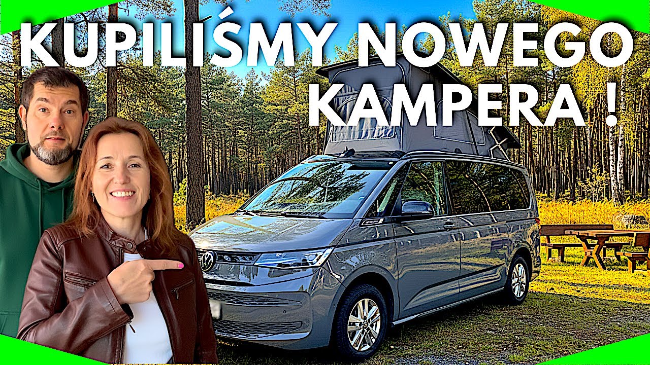 ​🟢Volkswagen California Beach Tour T7 – pierwszy wyjazd i test naszego nowego kampera!