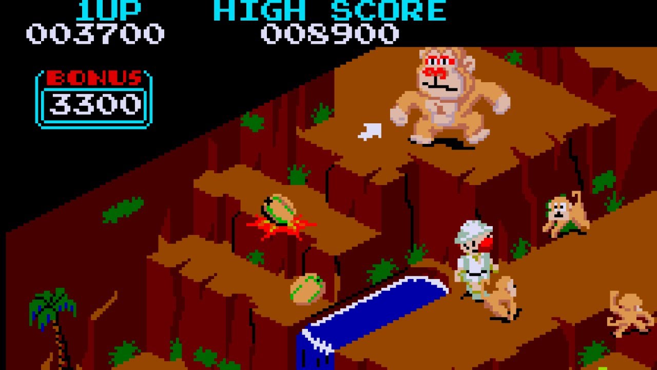 Congo Bongo Longplay (Arcade) [QHD]