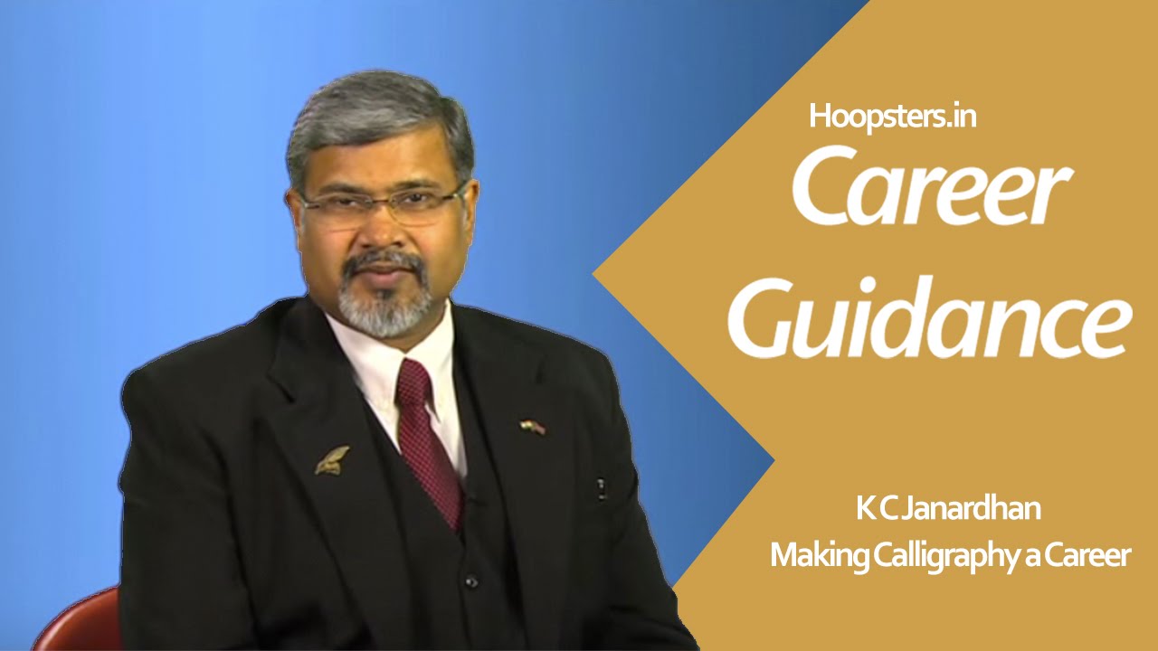 K C Janardhan - Making Calligraphy a career.