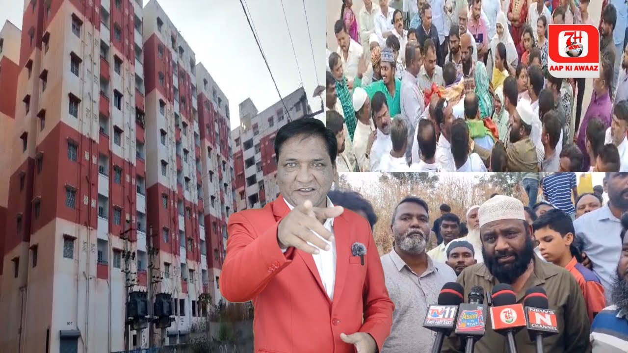 Double bedroom flats k pass masjid naa hone par awam ko ho rahi thi pareshani | 7h Tv News |