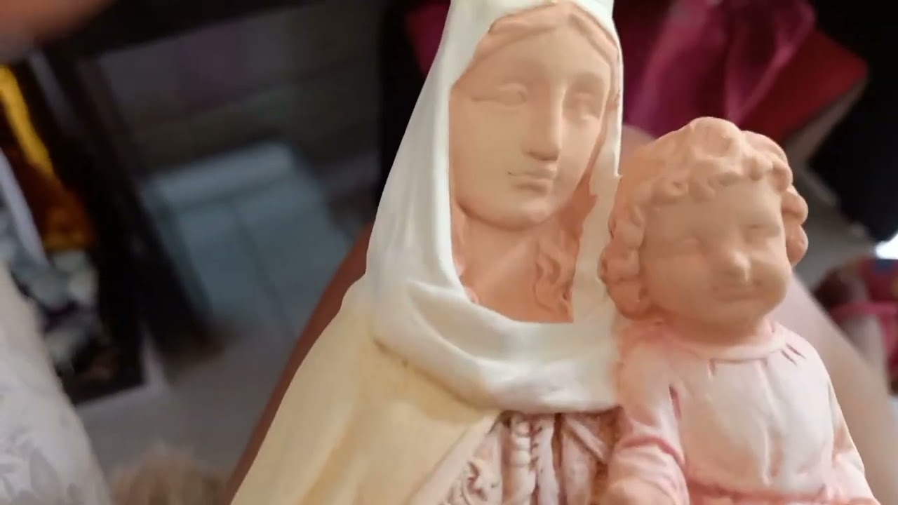 Como pintar una Virgen del Carmen