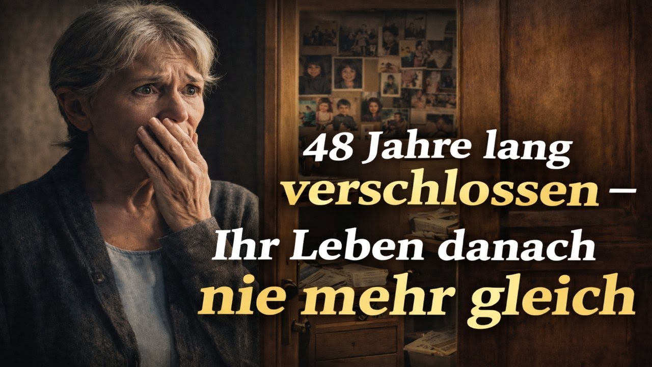 48 Jahre war diese Tür verschlossen – was sie danach entdeckte, veränderte ihr Leben