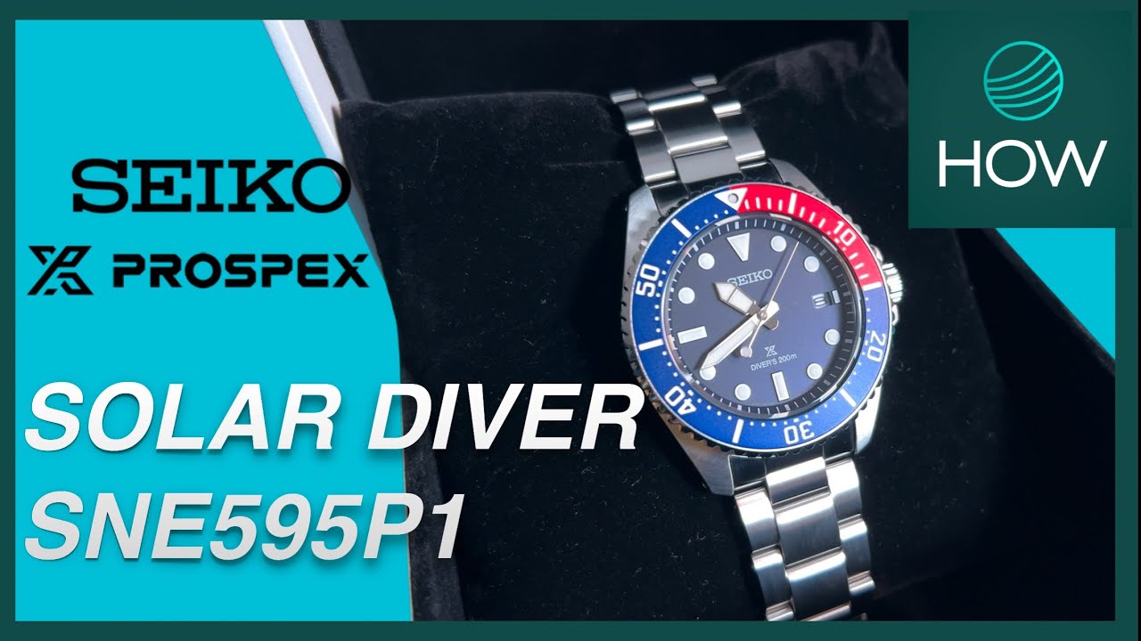 SEIKO PROSPEX SOLAR DIVER 200M SNE595P1