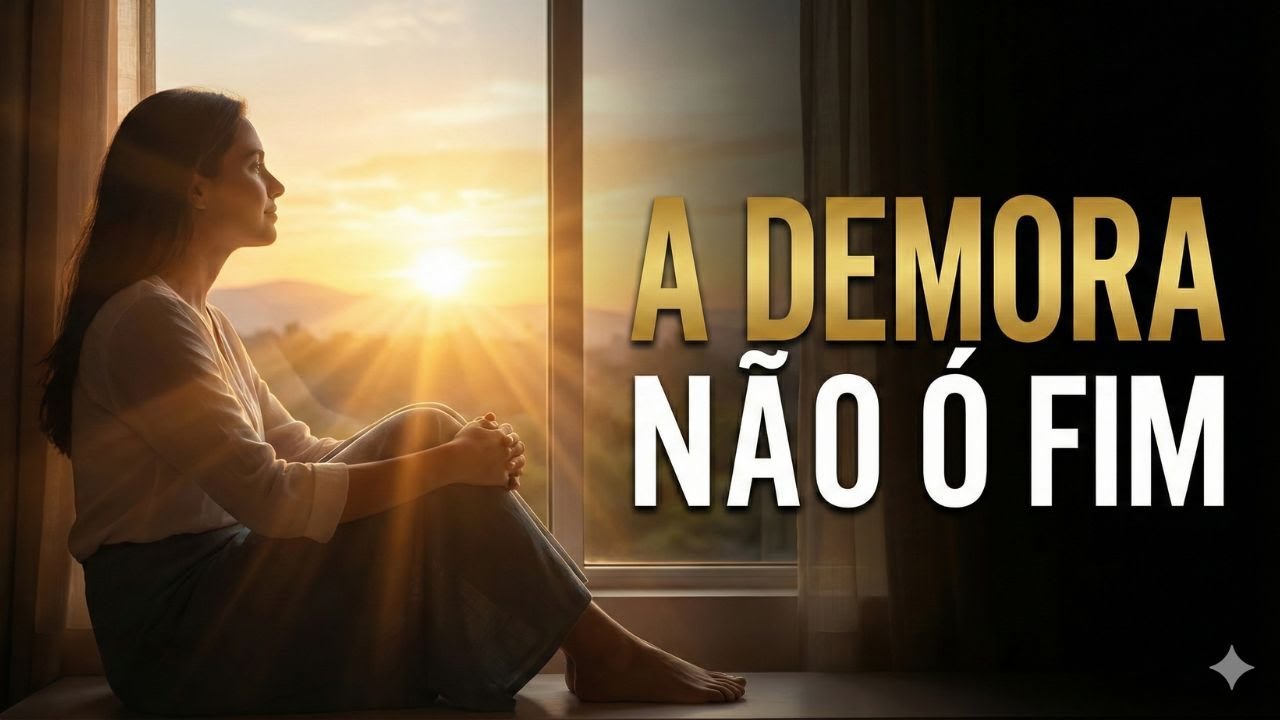 PARE DE TENTAR APRESSAR OS PLANOS DE DEUS