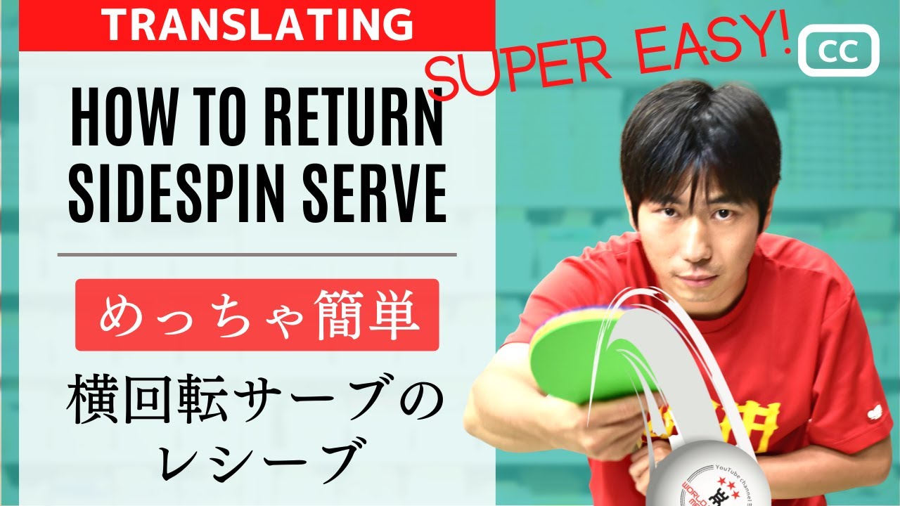 Как вернуть serve с боковым вращением [Просто для всех]