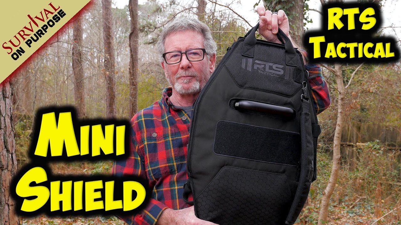 Rifle Rated Home Defense Shield - RTS Tactical Mini Shield & Carrier