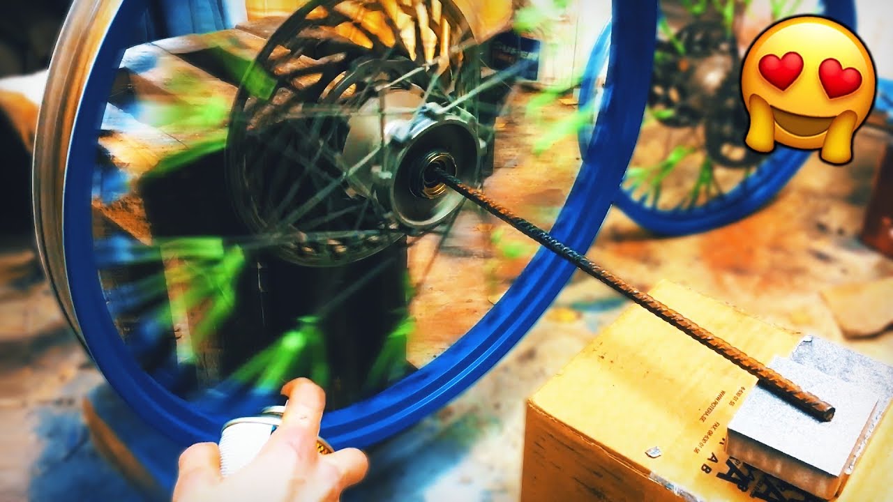 Best Way to Paint Your Rims! | Rieju MRX Build Ep 6