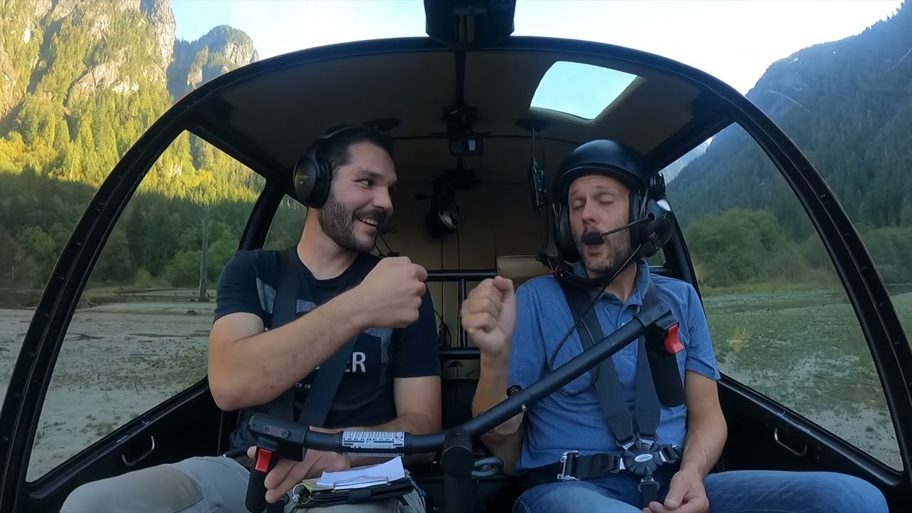 Ep.86 This was a very eventful R44 flight with Jonas including an engine failure.