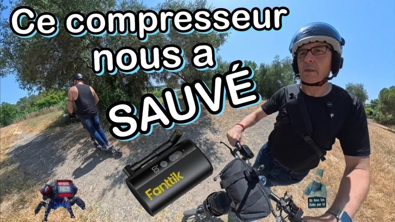 Fanttik X9 Ace Pompe &agrave; V&eacute;lo &eacute;lectrique
