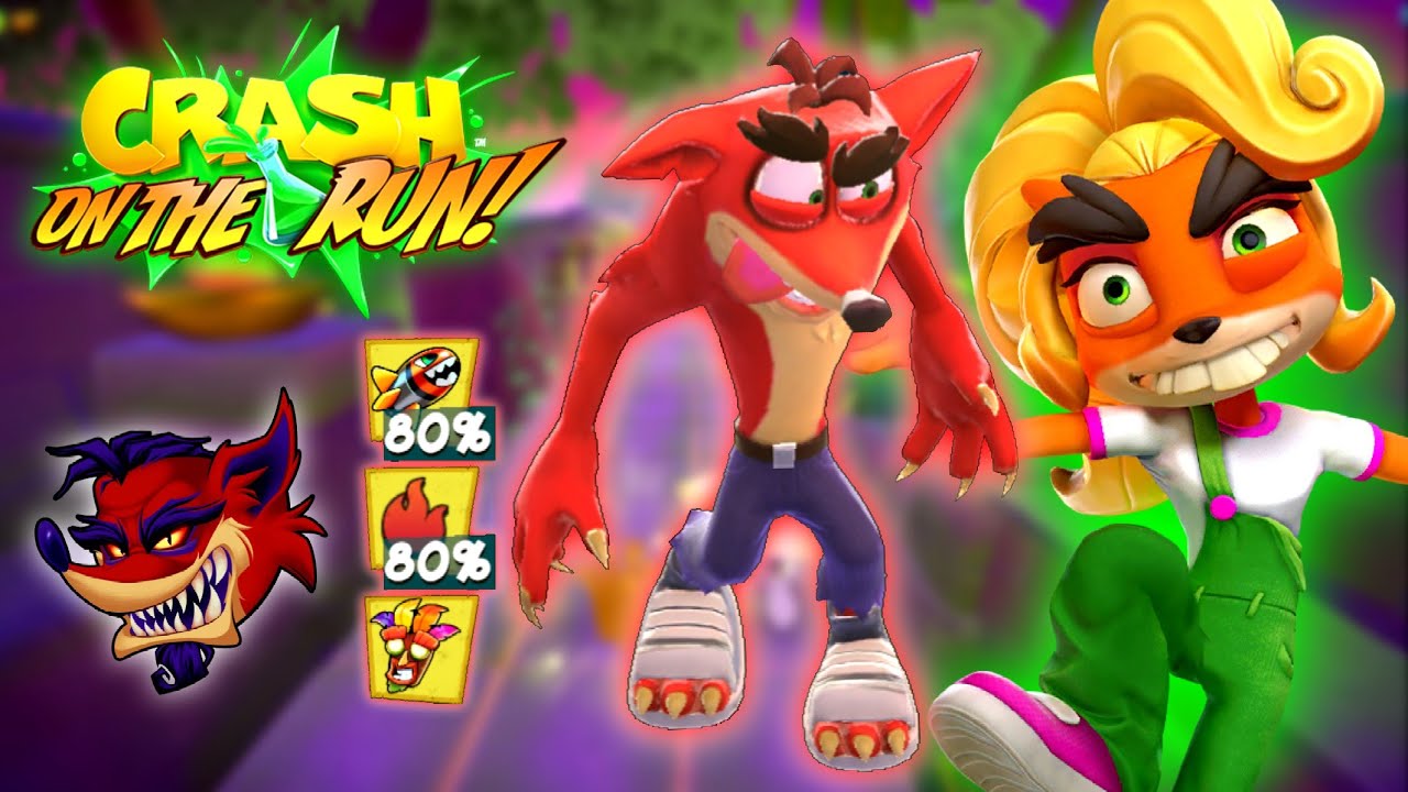 Crash On the Run - Fake Coco Nitro 🟢 