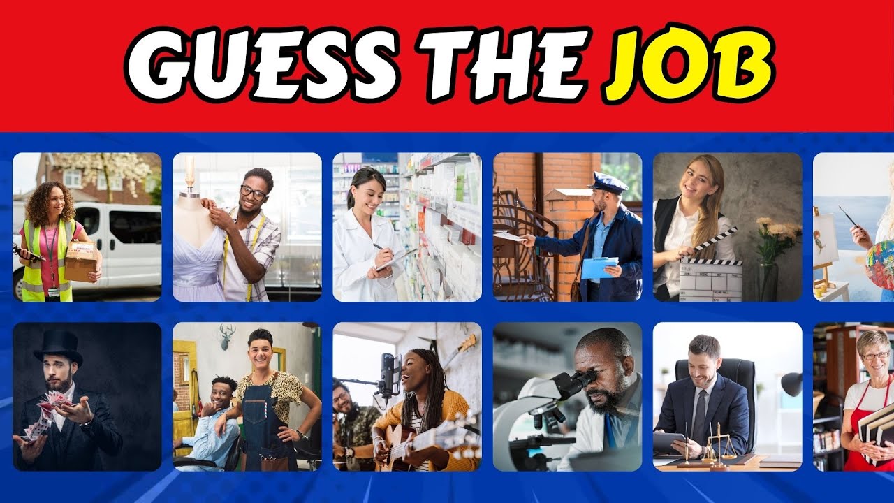 Can You Guess the Job? | Fun Picture Quiz Challenge!