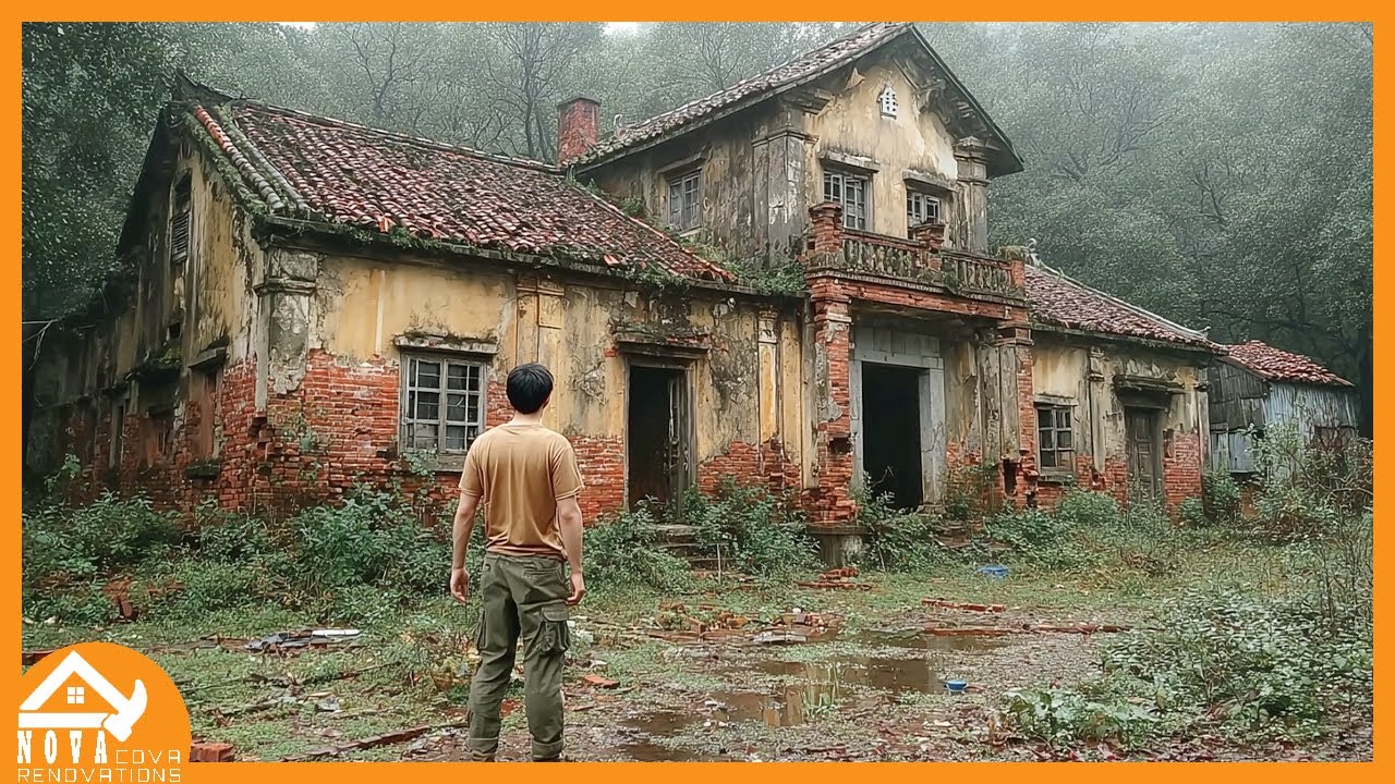 A Genius Young Man Renovates His Abandoned House to Make It Beautiful to Marry a Wife