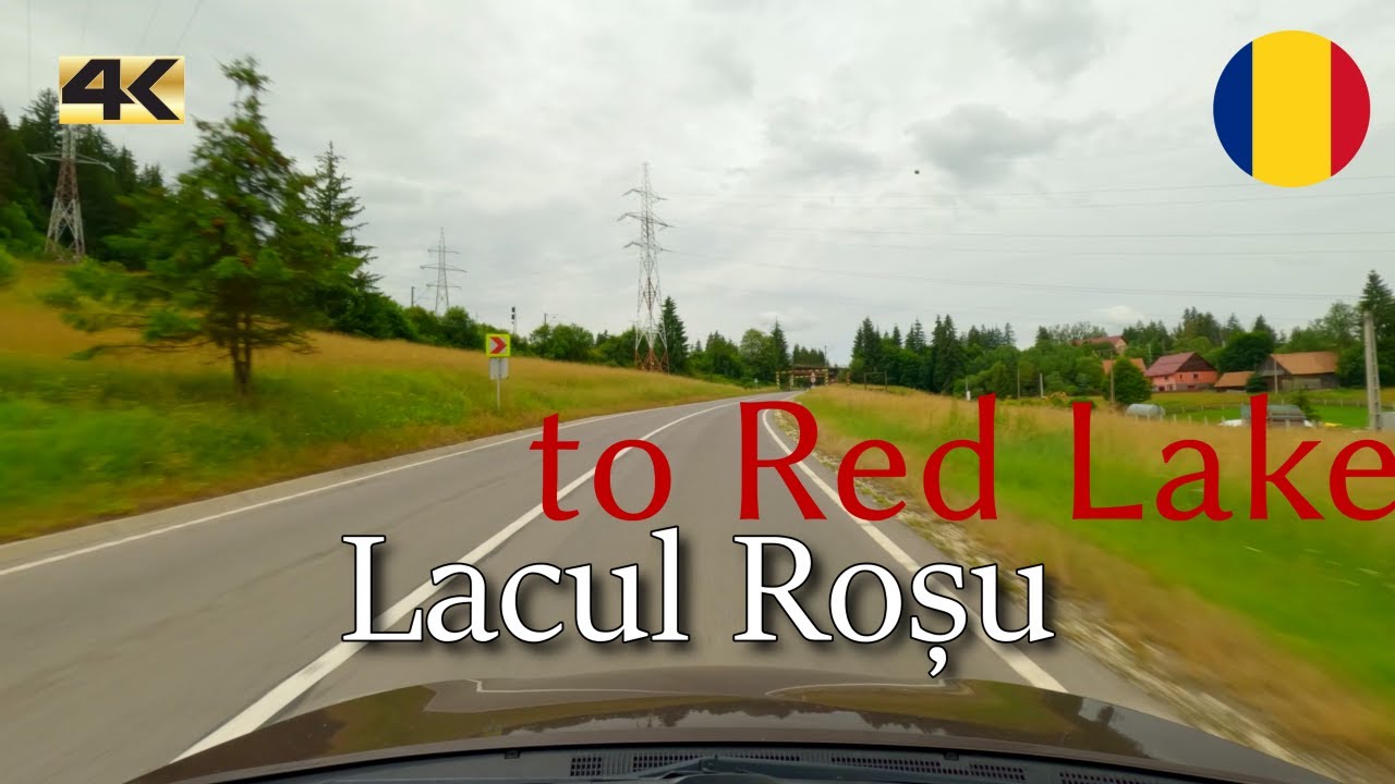 Driving To Red Lake in Romania | summer 2023 | 4K