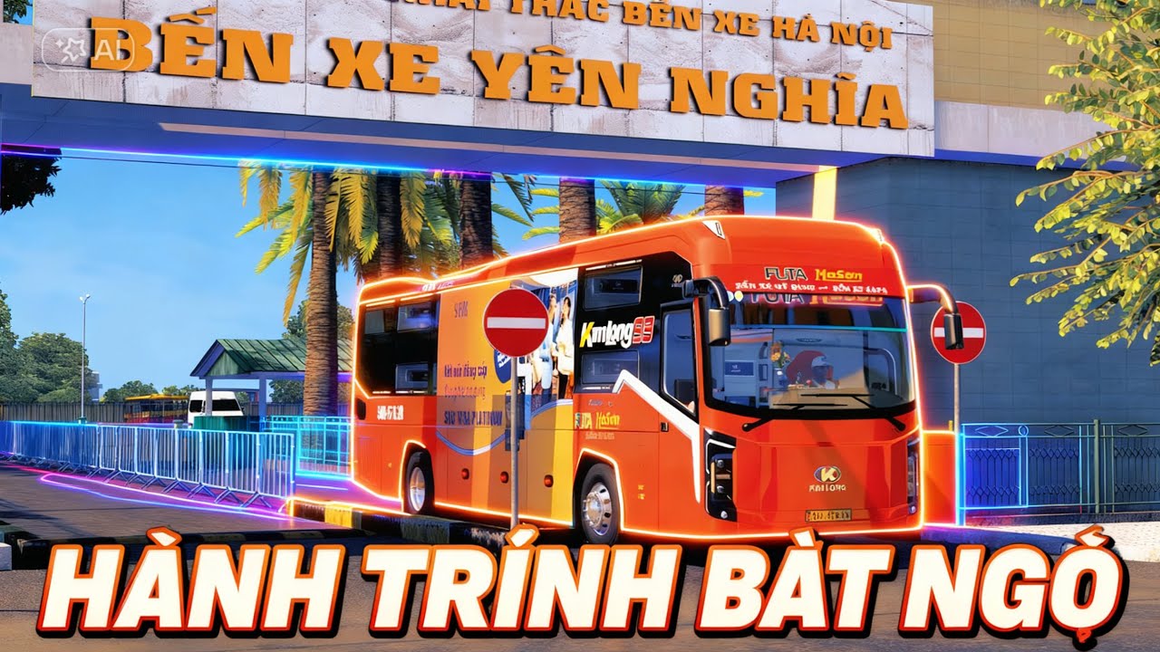 ETS2 - KimLong99 Cùng Nhà Xe Futa Hà Sơn Về Bến Xe Vinh #ets2 
