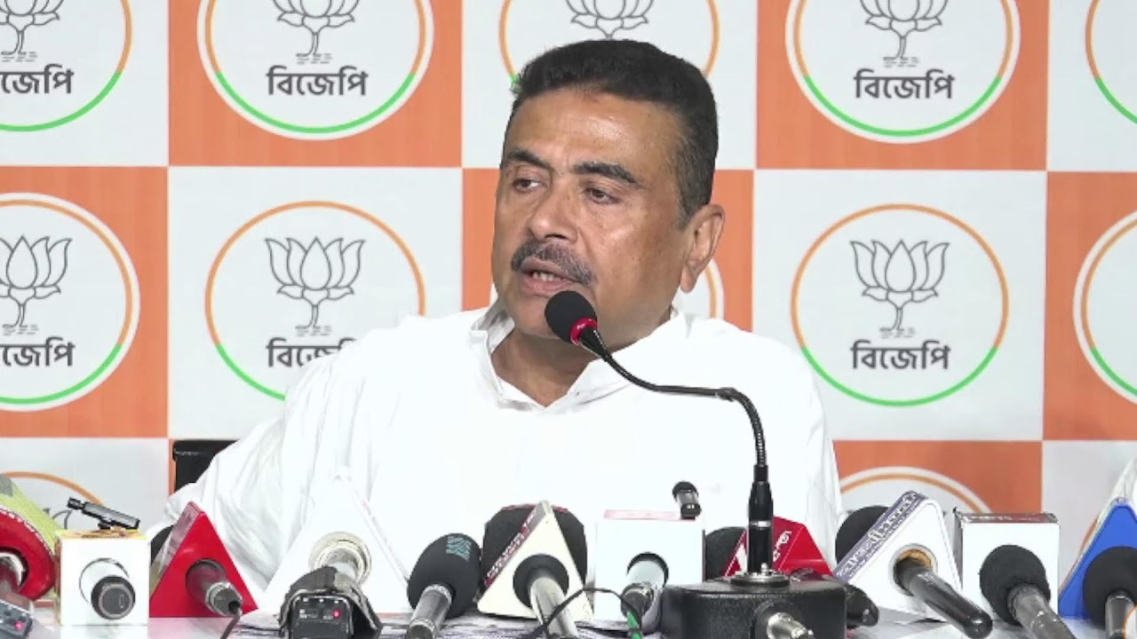 LIVE: Press Conference by Suvendu Adhikari at Salt Lake BJP Office.