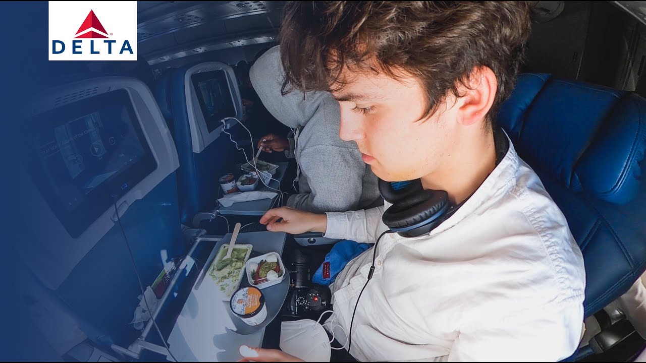 Delta Airlines A330-900 NEO Economy Class │ Amsterdam to New York
