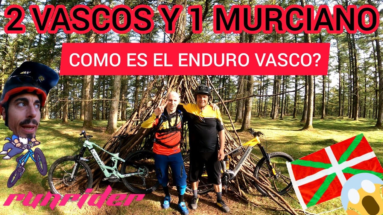 PAÍS VASCO ENDURO MTB EN LA COLETA DE ESPAÑA 😱