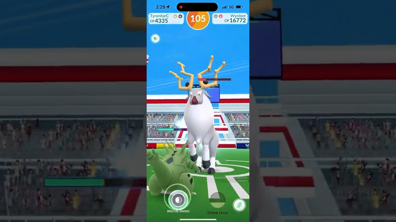 Pok&eacute;mon Go - Level 3 Raid - Wyrdeer