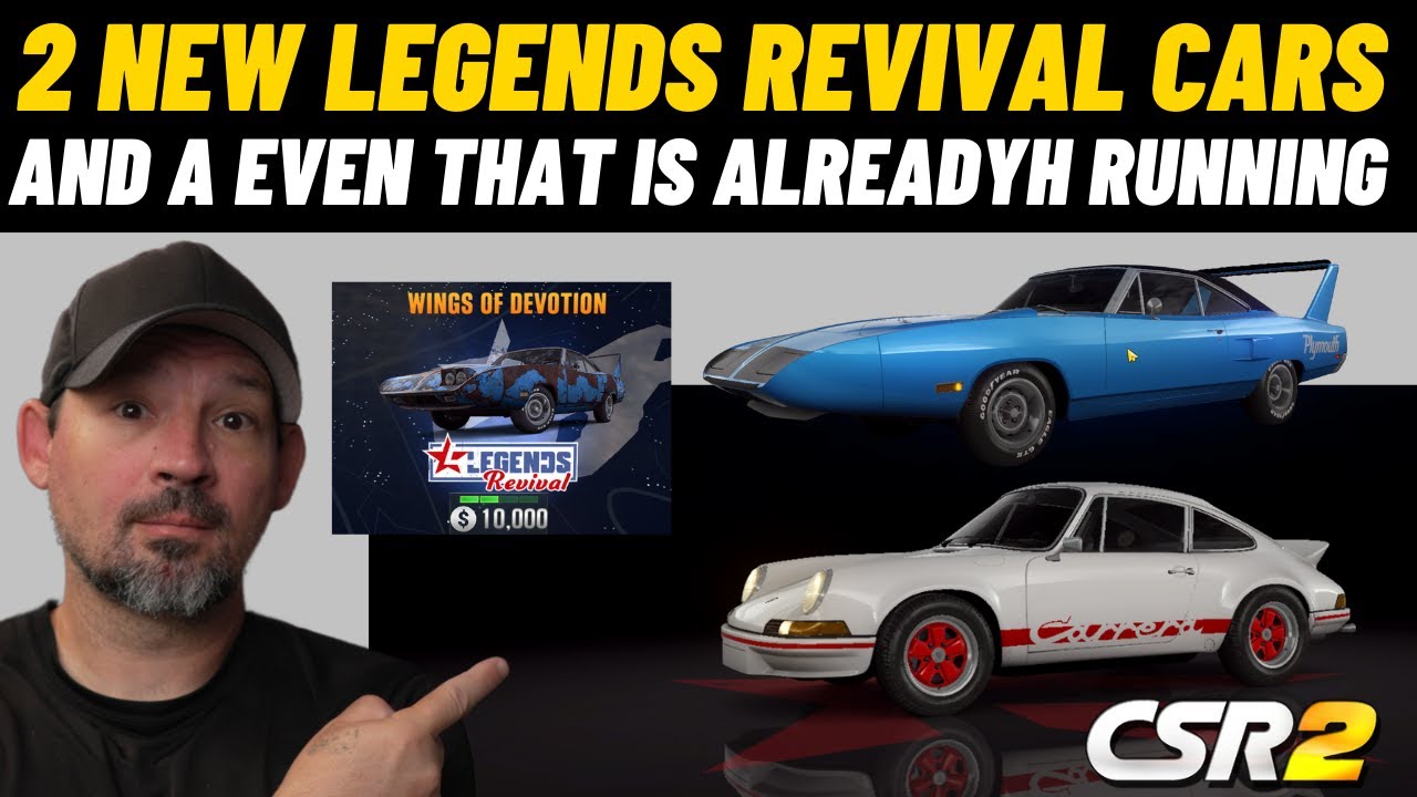 CSR2 New Legends Revival Cars | wings of devotion event