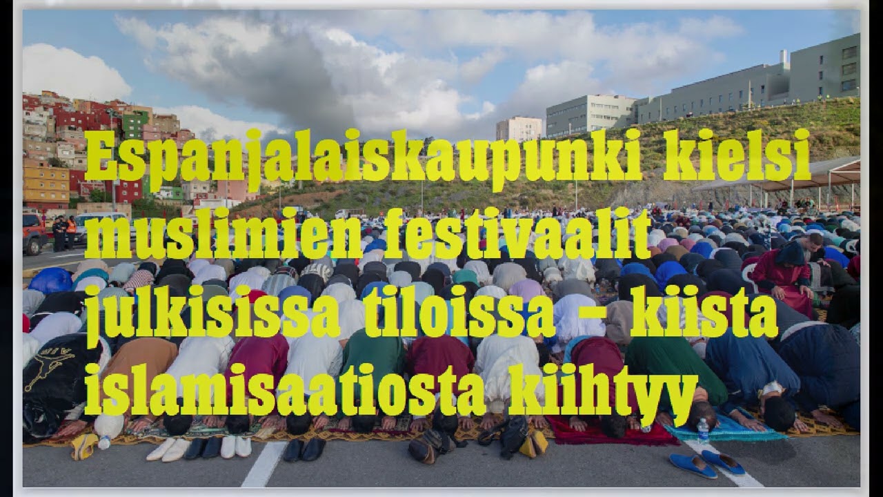 Espanjalaiskaupunki kielsi muslimien festivaalit julkisissa tiloissa