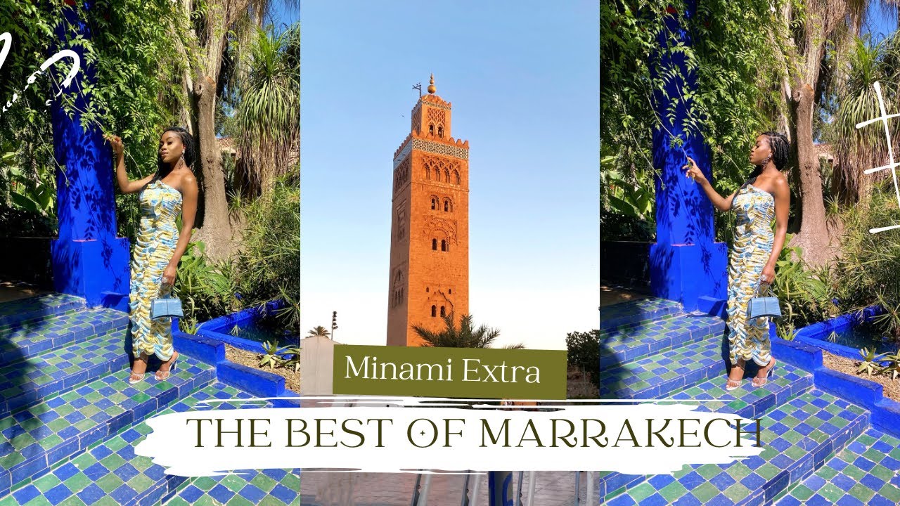 MOROCCO TRAVEL VLOG/The best of Marrakech ,Jardin Majorelle , Moroccan cuisine & more ...