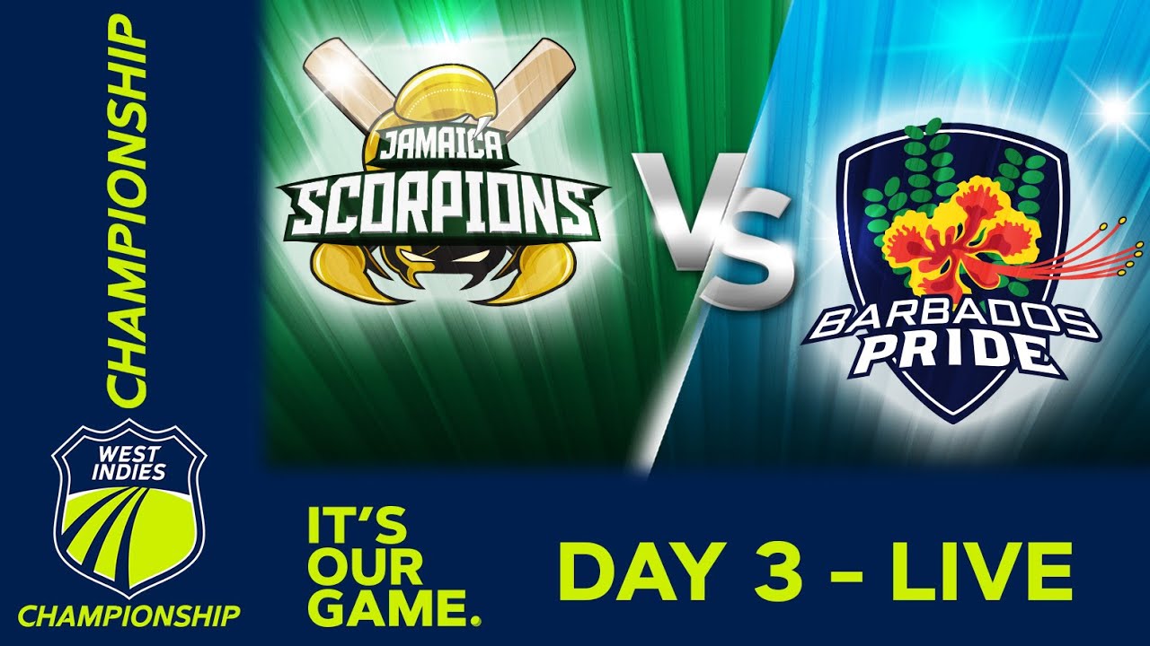 🔴 LIVE Jamaica v Barbados - Day 3 | West Indies Championship 2024 | Friday 23rd February