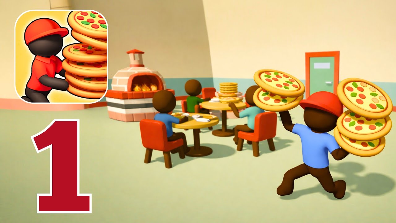 Pizza Ready! - Gameplay Walkthrough United States - Domina Pizza (iOS, Android)