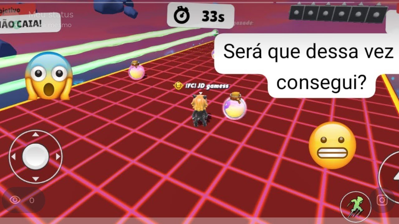 Será que eu consegui? Terceira tentativa tentando zerar block dash lendário no stumble guys