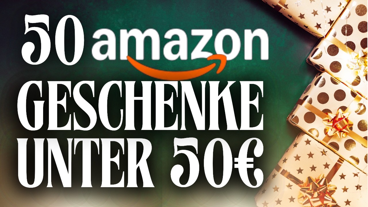 50 Amazon Geschenkideen unter 50 Euro 🎁 Geschenke für Weihnachten 2025