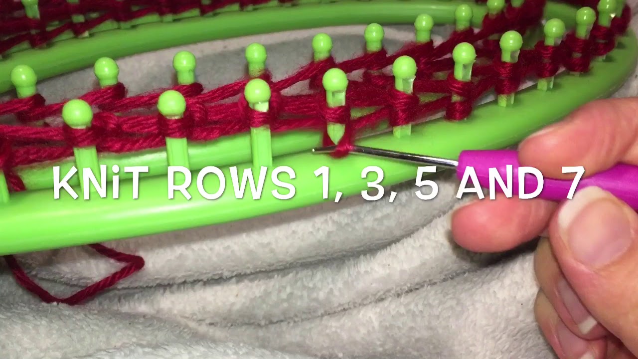 How make a blanket on the infinity loom Part 1