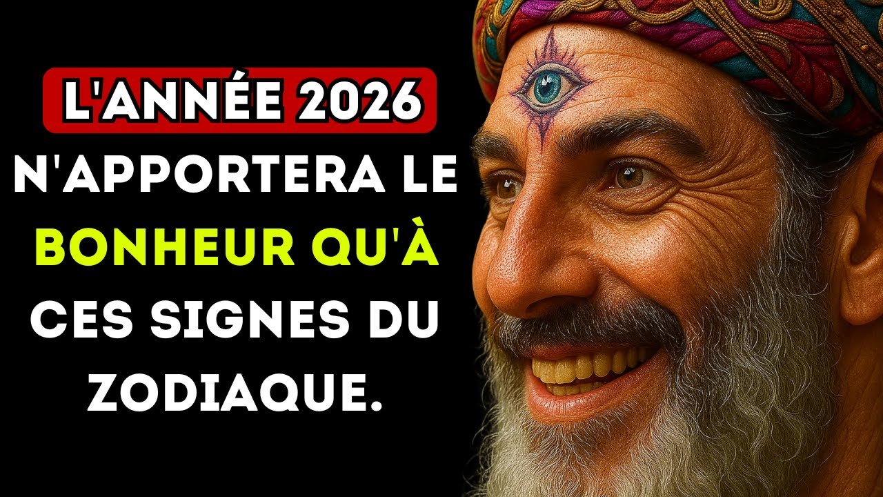 Nostradamus a prédit : l'année 2026 n'apportera le bonheur qu'à ces signes du zodiaque.