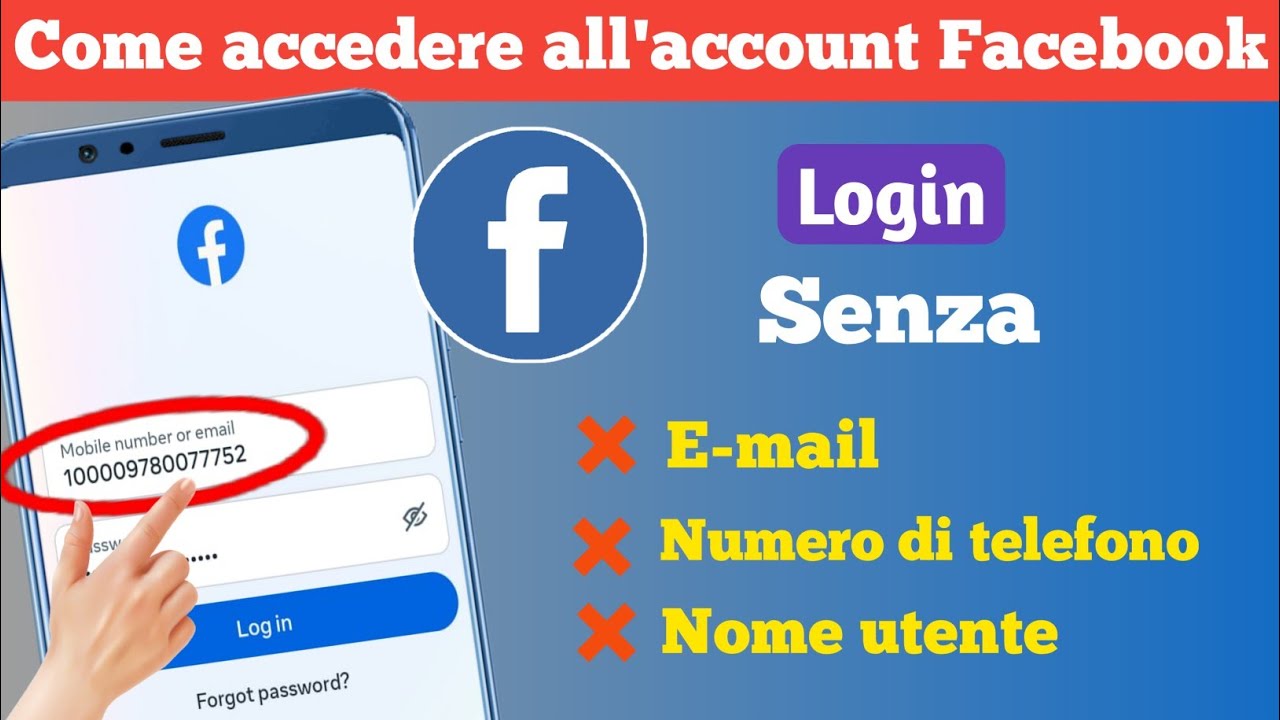 Come accedere al tuo account Facebook smarrito senza e-mail o numero di telefono
