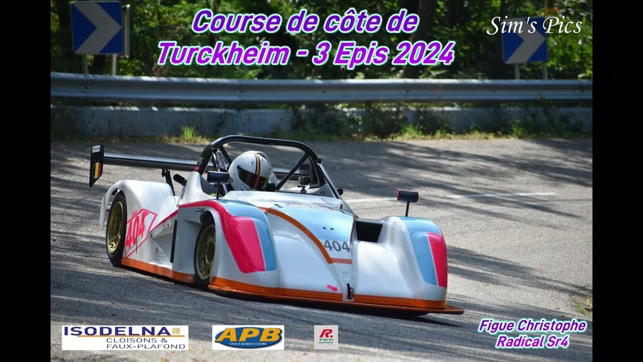 Course de côte de Turckheim 2024 Figue Christophe - Radical SR4 1500 - on board