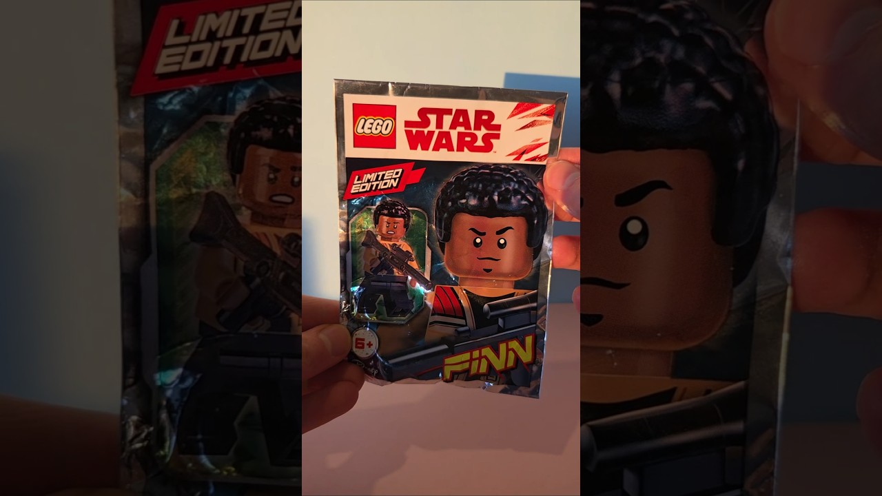 LEGO Star Wars: Finn Minifigure Unboxing (Rare Limited Edition)