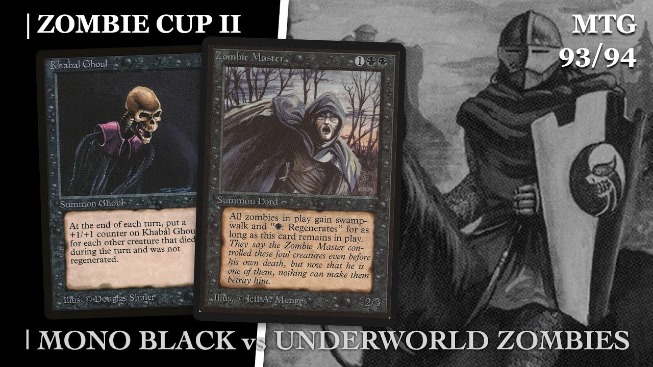 Моно Блэк против зомби из Подземного мира, Эпизод 4. Кубок зомби 2 — Old School Magic the Gatheri...