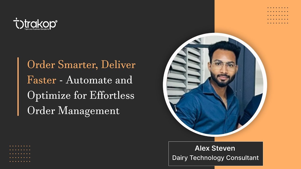 Milk Delivery Management Software to Boost Order Efficiency and Accuracy - TrakOP