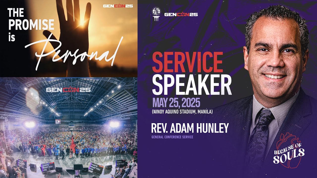 5.25.2025 THE PROMISE IS PERSONAL - Rev. Adam Hunley UPCPI General Conference 2025 | UPC Philippines