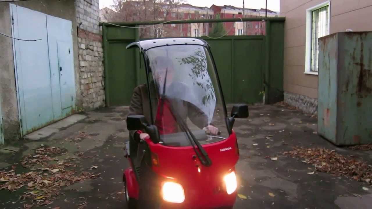 Honda Gyro Canopy 2010 г. Тест-драйв