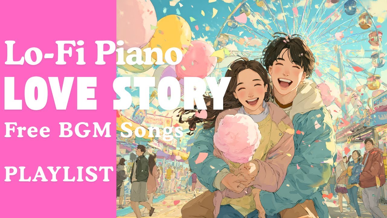 [𝐏𝐥𝐚𝐲𝐥𝐢𝐬𝐭] 사랑 감성 Lo-fi 피아노 BGM 💕 로맨틱 음악 | 무료 저작권 없는 배경음악 | 커플 데이트 프러포즈 | Love Lofi Piano Music