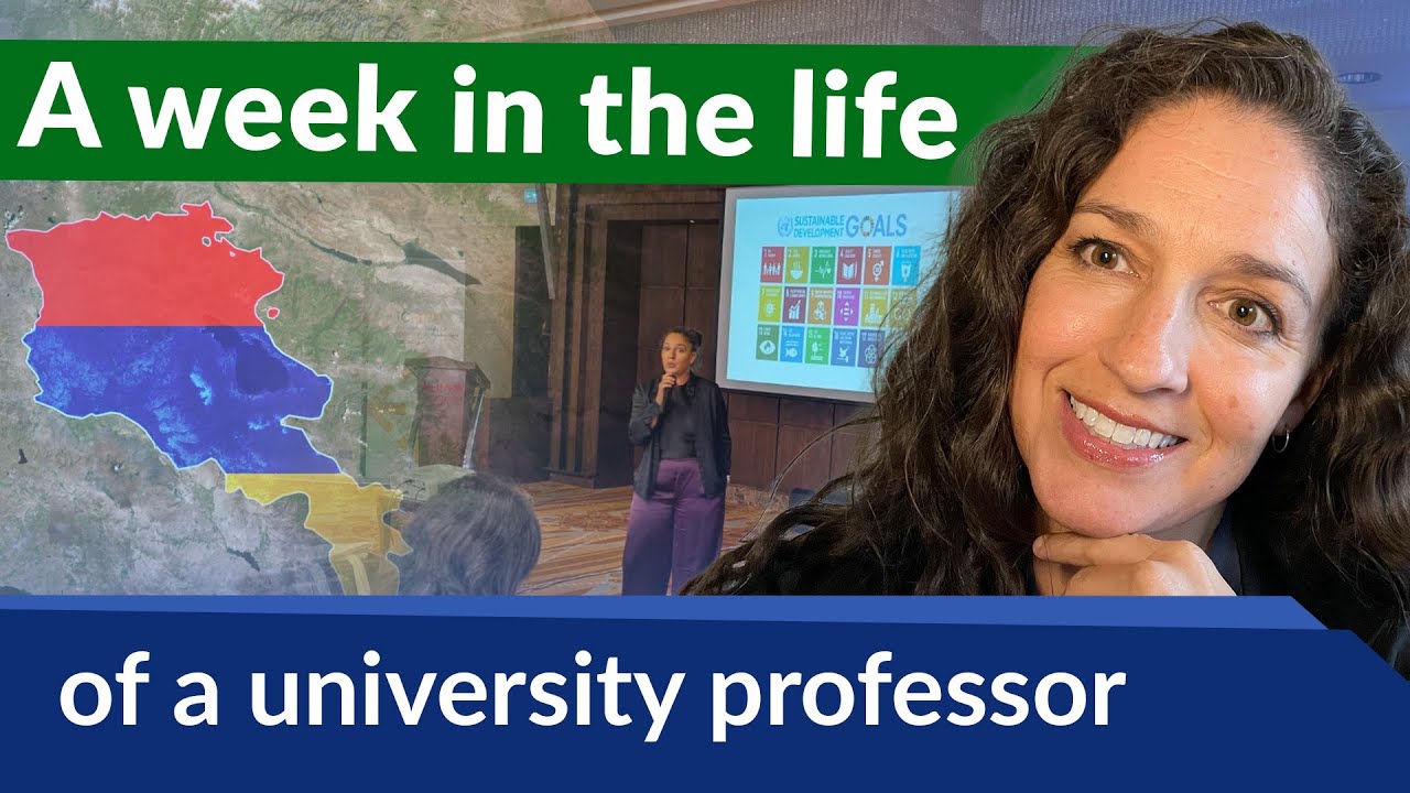 Vlog: A Week in the Life of  University Professor: Summer School in Armenia