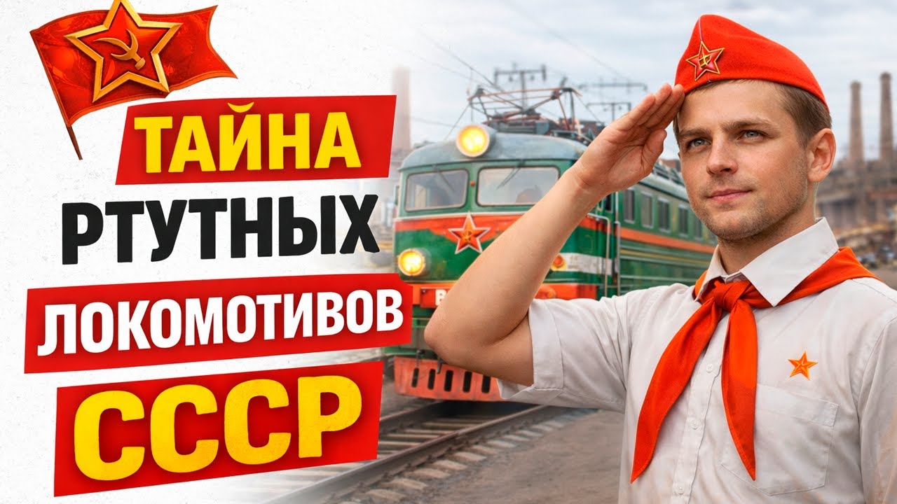 Тайна СССР - РТУТНЫХ локомотивов Советского Союза | Пионер расскажет