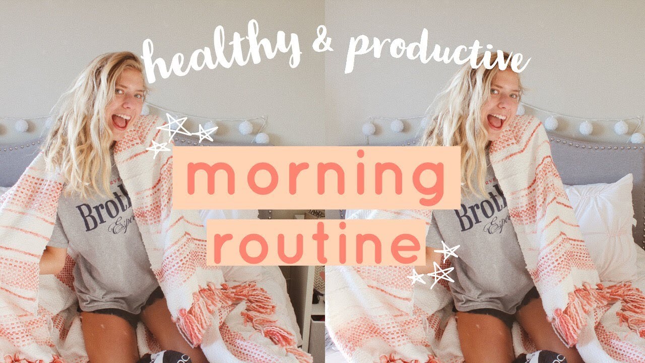 healthy & productive summer morning routine
