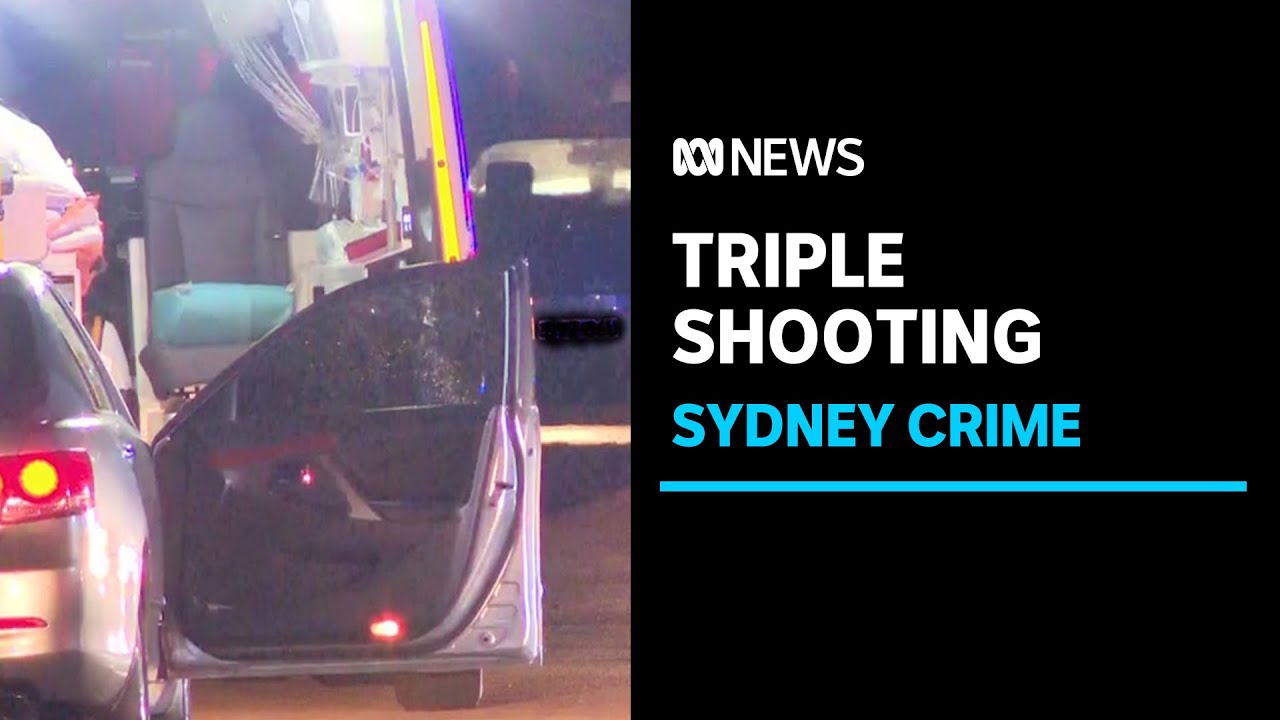 Three people in hospital after 'targeted' shooting at Greenacre in Sydney | ABC News