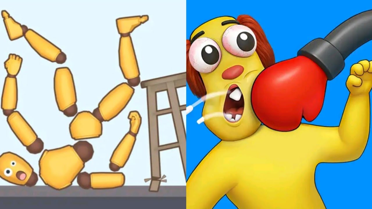 Ragdoll Break VS Annoying Uncle Punch Game Satisfying ASMR GamePlay (Android,ios) (New Update)