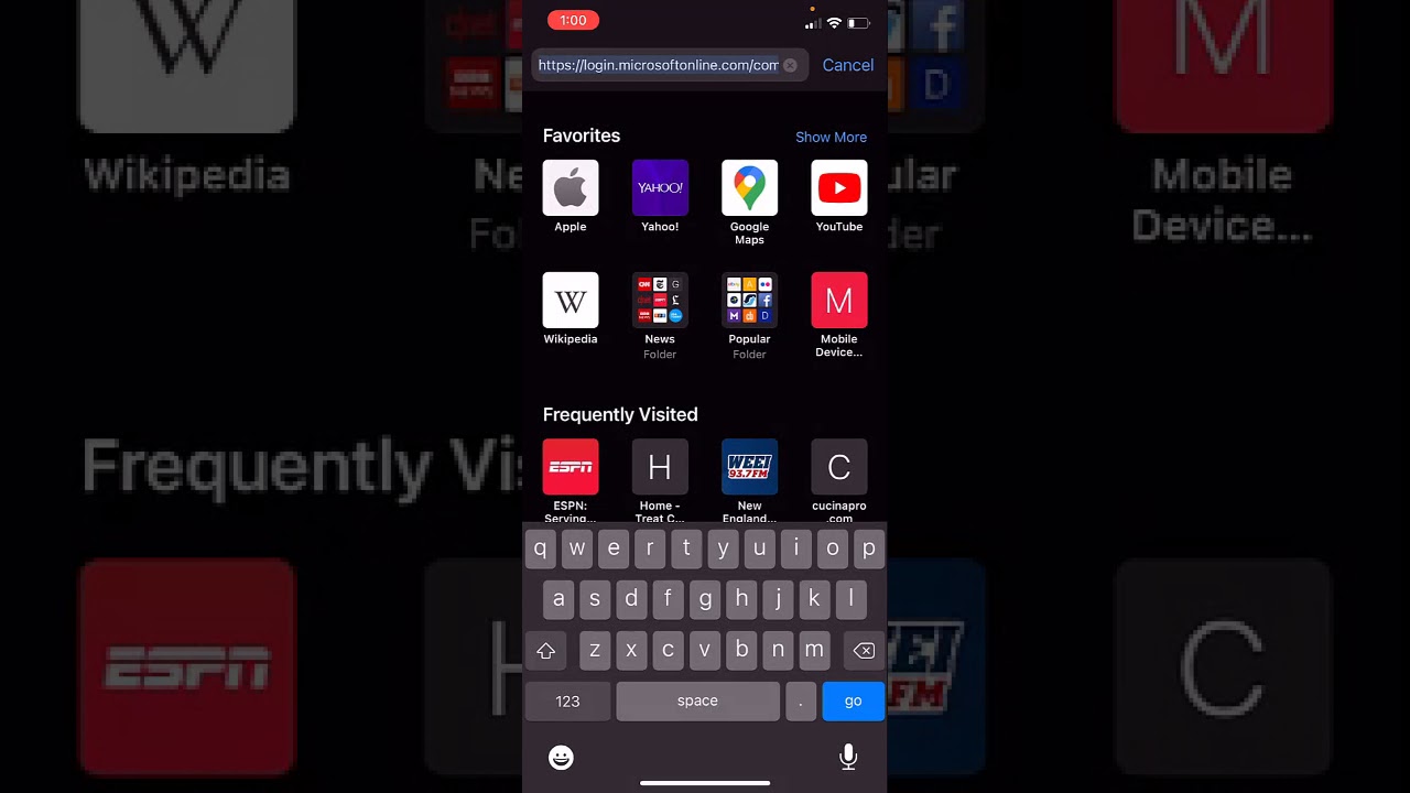 Demo of how the Azure SSO Extensions Works on iOS
