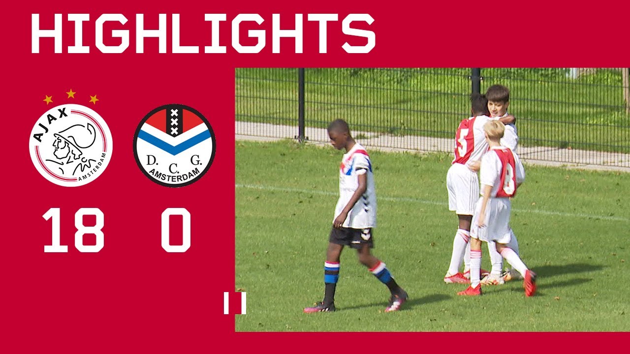 Ajax O15 gaat maar door 🌪🌪 | Highlights Ajax O15 - DCG O15 | Beker