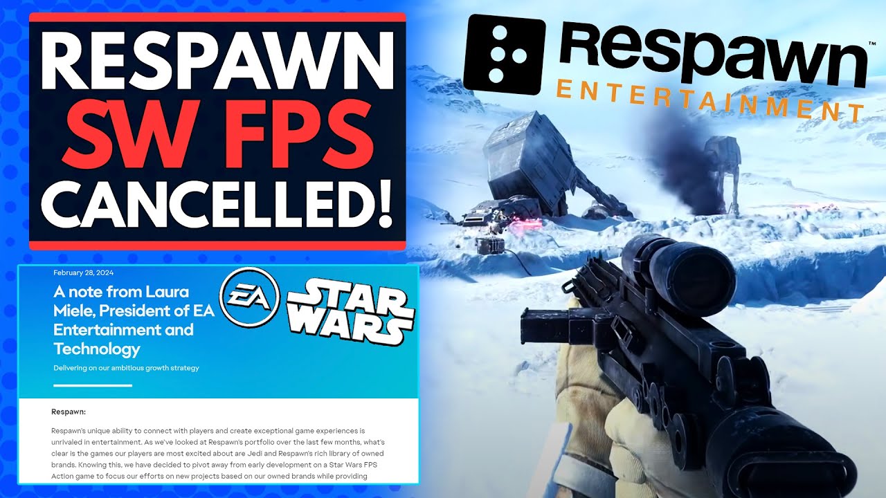 EA Just Cancelled The Respawn Star Wars FPS Game...